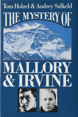 The Mystery Of Mallory & Irvine cover